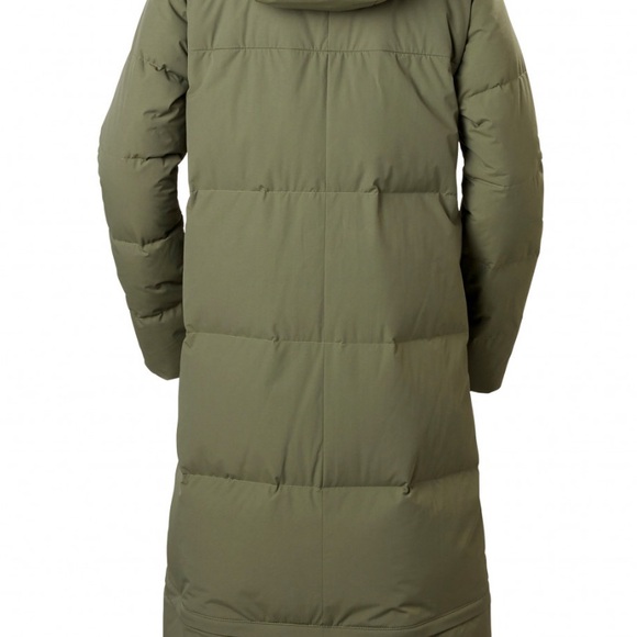 Helly Hansen Women's Olive Green Down Puffer Coat - Picture 3 of 9